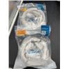 Image 2 : Lot of 2 - Cable Matters Hanging Lamp Cord 2-Pack 15ft White
