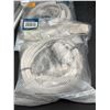 Image 4 : Lot of 2 - Cable Matters Hanging Lamp Cord 2-Pack 15ft White