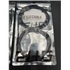 Image 3 : Lot of 2 - FHG USB 3.0 Braided Cable 2-Pack Sets