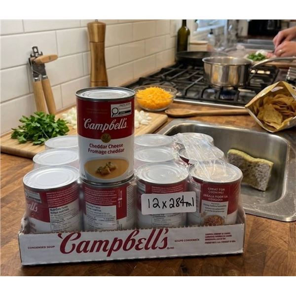 Campbellâ€™s Cheddar Cheese Soup 12 x 284ml