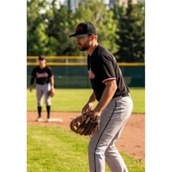 Bench Canada Maple Leaf Black Baseball Cap