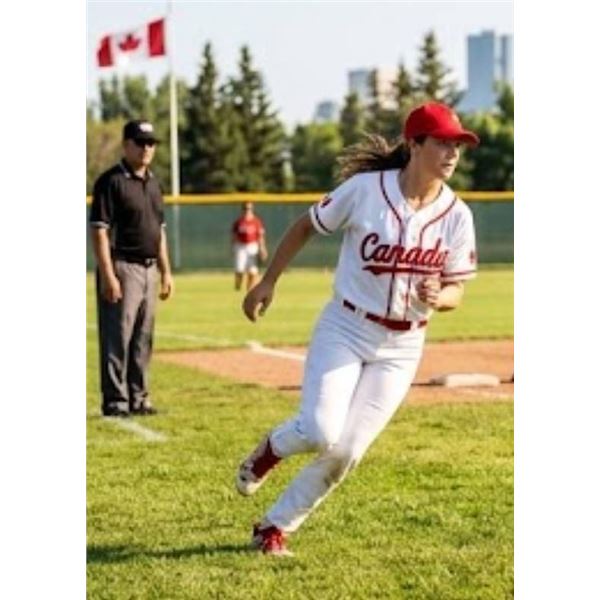 Bench Canada Flag Red Baseball Cap O/S