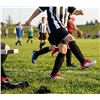 Image 1 : 6 Pairs Kids Soccer Socks Black (7-10Y)