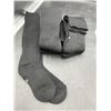 Image 3 : 6 Pairs Kids Soccer Socks Black (7-10Y)
