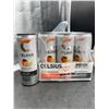 Image 2 : Celsius Sparkling Mango Lemonade, 12-Pack x 355ml