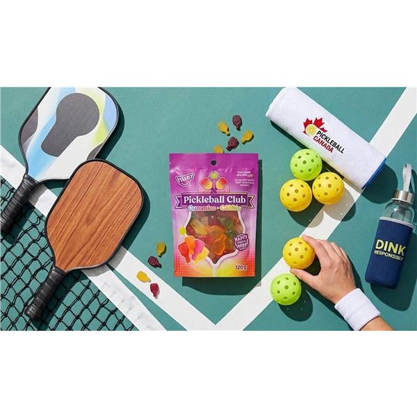 Huer Pickleball Club Gummies Case 15 x 120g