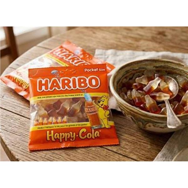 Haribo Happy Cola Candy Box 18x60g