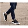 Image 1 : ALDO Black Men's Leather Sneakers Size 11
