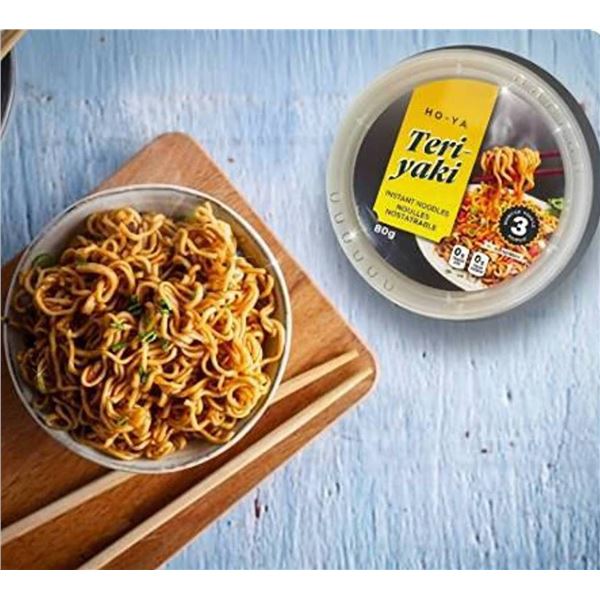 HO-YA Teriyaki Instant Noodles 6-Pack x 80g