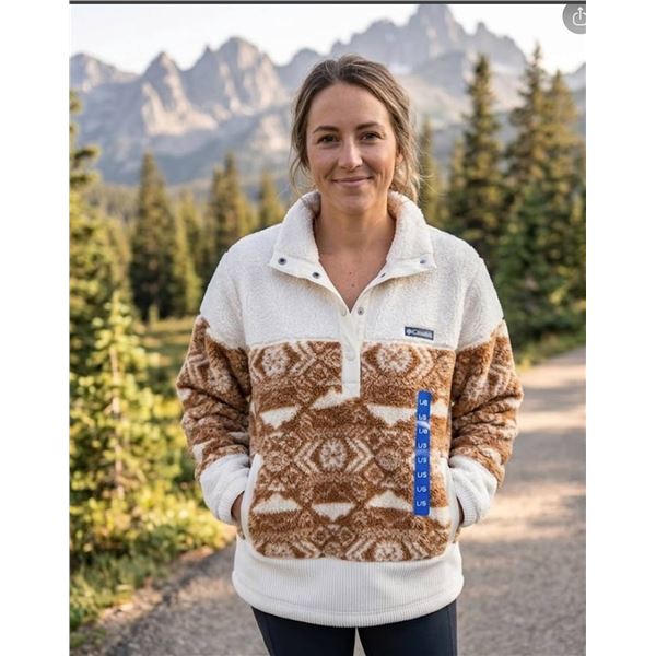 Columbia Women's Sherpa Fleece Pullover L/G