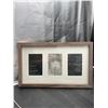Image 1 : BP Industries Matted Wood Wall Frame