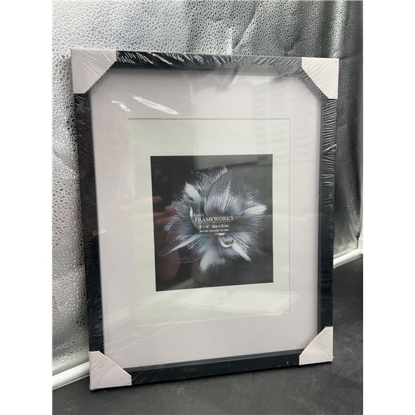 Frameworks 8" x 10" Black Picture Frame