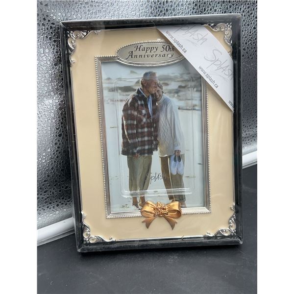 Happy 50th Anniversary Picture Frame