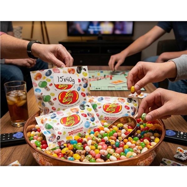 Jelly Belly 20 Flavours Jelly Beans 15x40g