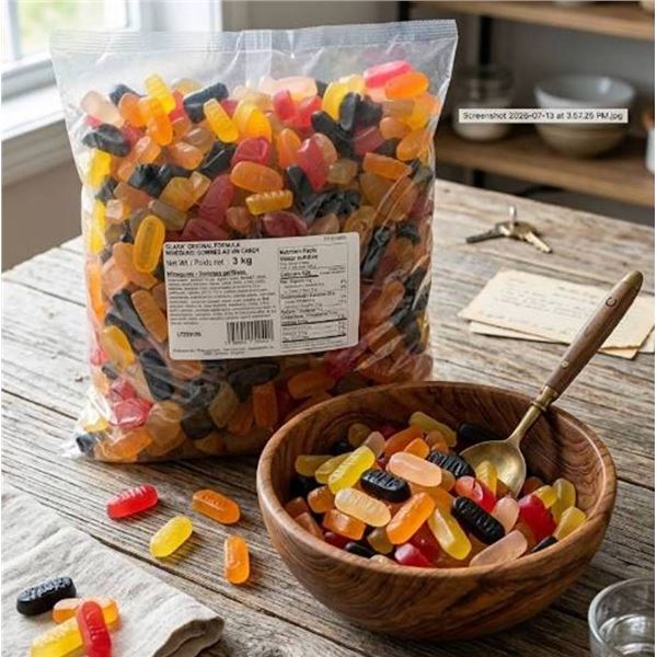 Clara Original Winegums 3kg Bag