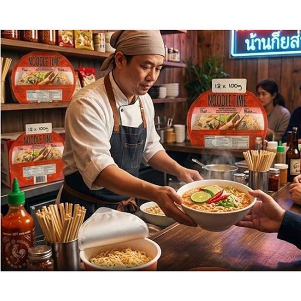 Noodle Time Simulated Thai Instant Ramen 12ct x 100g