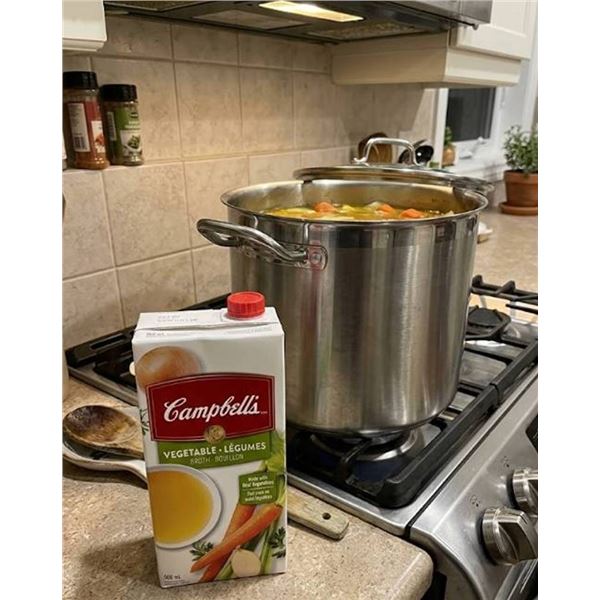 Campbellâ€™s Vegetable Broth 6 x 900ml