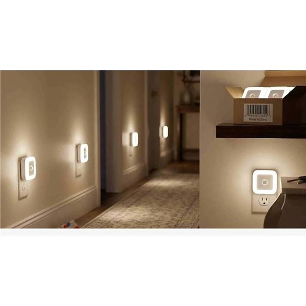 Lot of 2 Lyra LED Nightlight Cool White Pack of 6