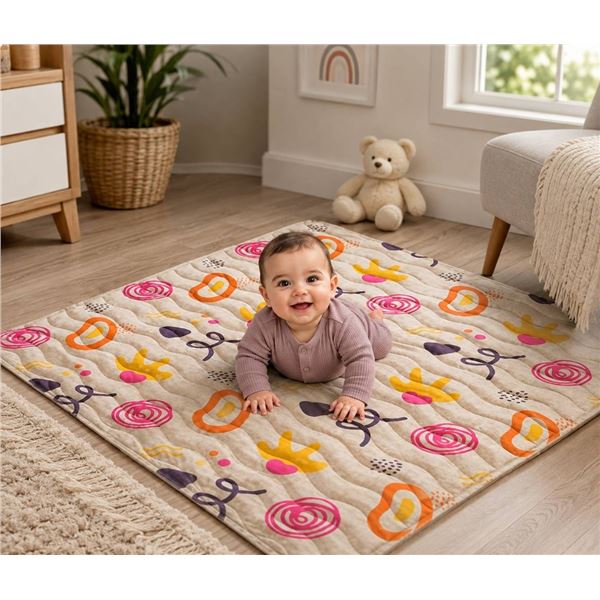 Space Seal Kids Play Mat 79x59 Inches
