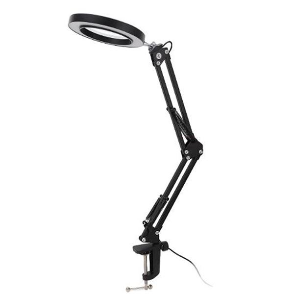 LED Magnifying Lamp with Clamp