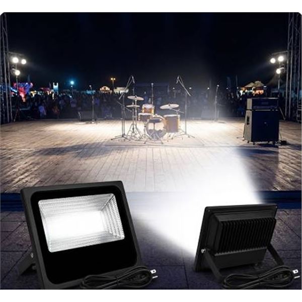 100W RGBW LED Flood Light with Remote - 1 light per lot