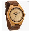 Image 1 : Treehut Menâ€™s Wooden Bamboo Watch