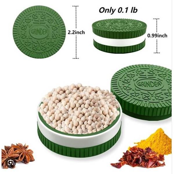 OWLSTEM 2.2-Inch Herb Grinder Green