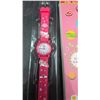 Image 3 : Toddler Kids 3D Unicorn Watch Rose Red