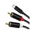 Image 1 : USB C to RCA Audio Adapter Cables, 15FT, 2pcs