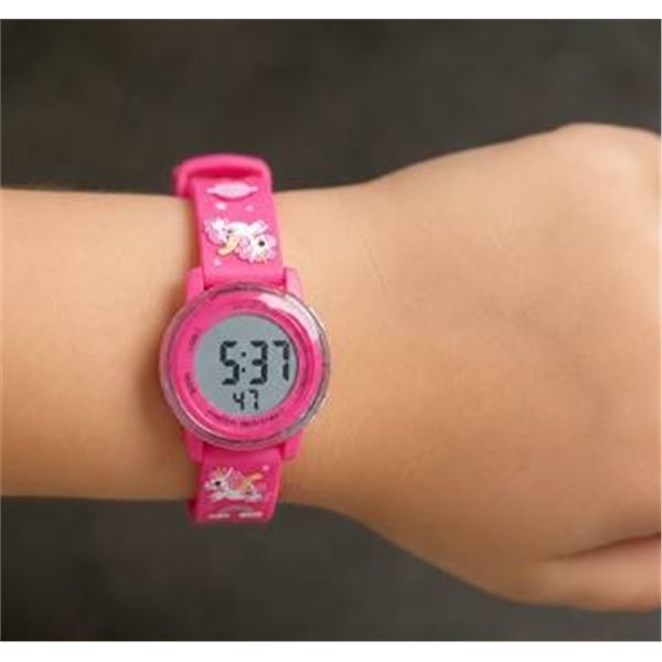 Toddler Kids Digital Watch Pink Unicorn