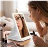 Image 1 : LED Folding Makeup Mirror with Battery