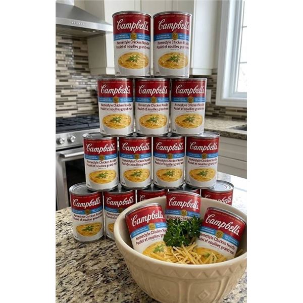 Campbell's Homestyle Chicken Noodle Soup 12x284ml