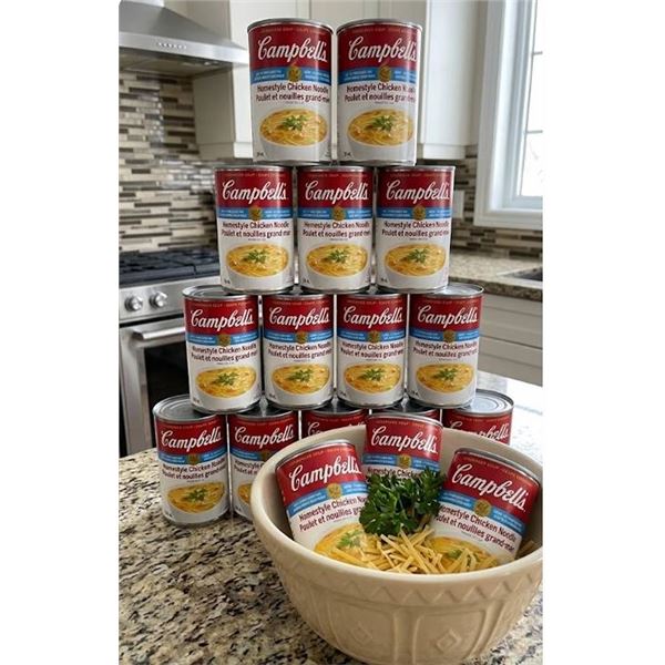 Campbell's Homestyle Chicken Noodle Soup 12x284ml