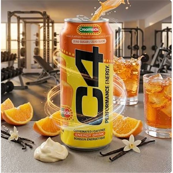 C4 Performance Energy Creamsicle 12x 473ml