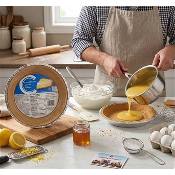 Compliments Graham Pie Crust, 12 x 170g