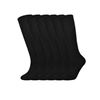 Image 2 : Coziwill Kids Soccer Socks, 6 Pairs, Black size 7-10 years