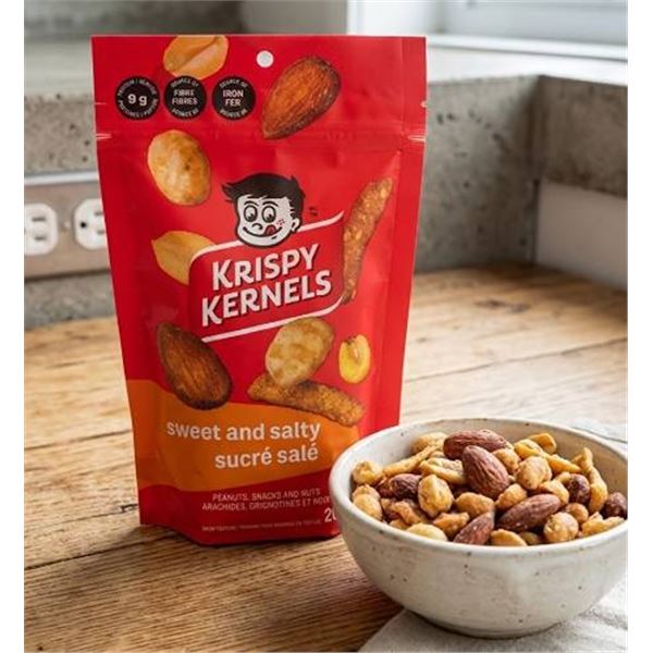 Krispy Kernels Sweet and Salty Pack 8x200g