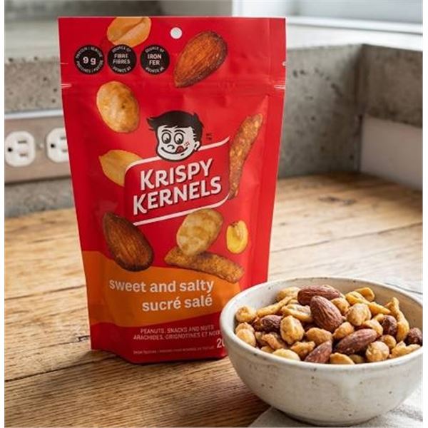 Krispy Kernels Sweet and Salty Pack 8x200g