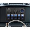 Image 1 : Jiaying Marine Rocker Switch Panel 12V