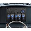 Image 1 : Jiaying Marine Rocker Switch Panel 12V