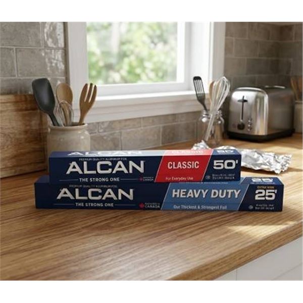 ALCAN Aluminum Foil Classic and Heavy Duty