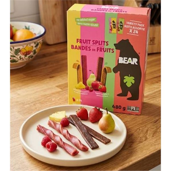 Bear Fruit Splits Variety Pack 480g