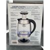 Image 4 : Chefman Dual Glass 1.7L Cool-Touch Kettle