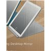 Image 4 : Folding LED Makeup Mirror with Battery **White**