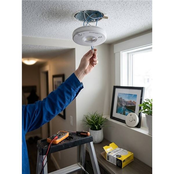 BRK Slim LED Strobe Smoke Alarm 7020BSLA