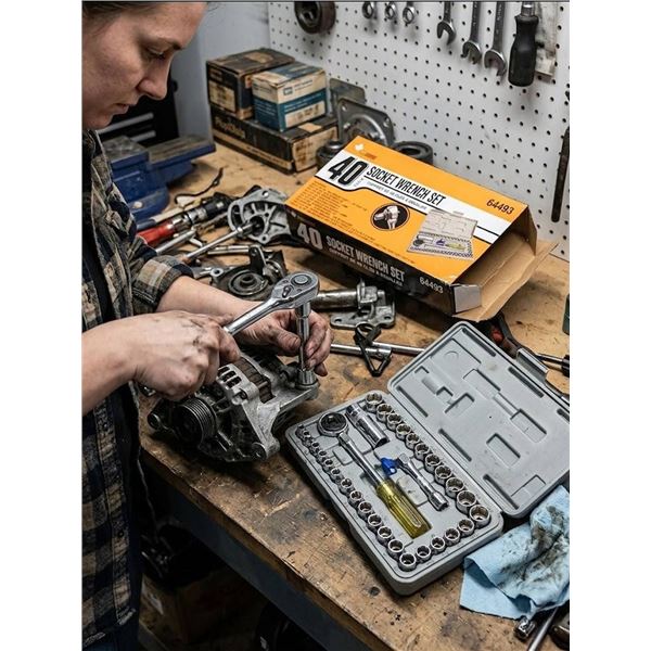 ProGrade 40-Piece Socket Wrench Set
