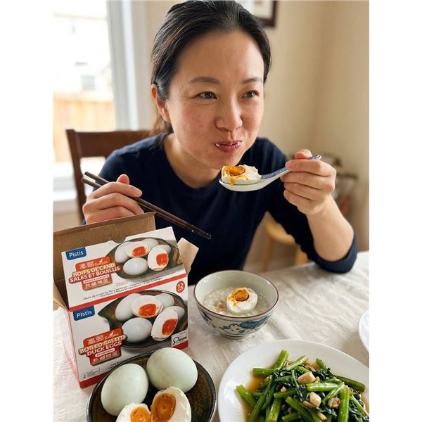 Pistis Boiled Salted Duck Eggs, 12 Pack