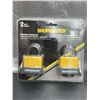 Image 3 : ShopMaster Weather Resistant Padlocks 4 Pack