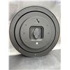 Image 4 : Black Indoor Outdoor Wall Thermometer