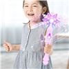 Image 1 : Light Up Glow Snowflake Wand Pink